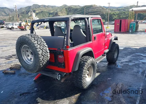 1998 Jeep Wrangler Sport z USA, uszkodzony, nr VIN 1J4FY19S8WP800875